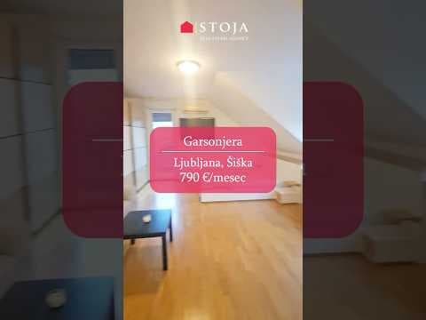 Oddamo garsonjero v Šiški 790€/mesec