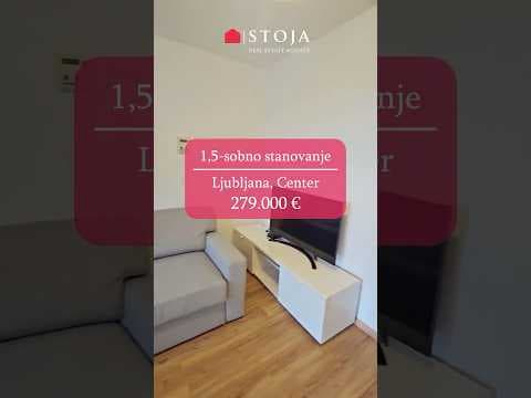 Svetlo atrijsko stanovanje v centru Ljubljane